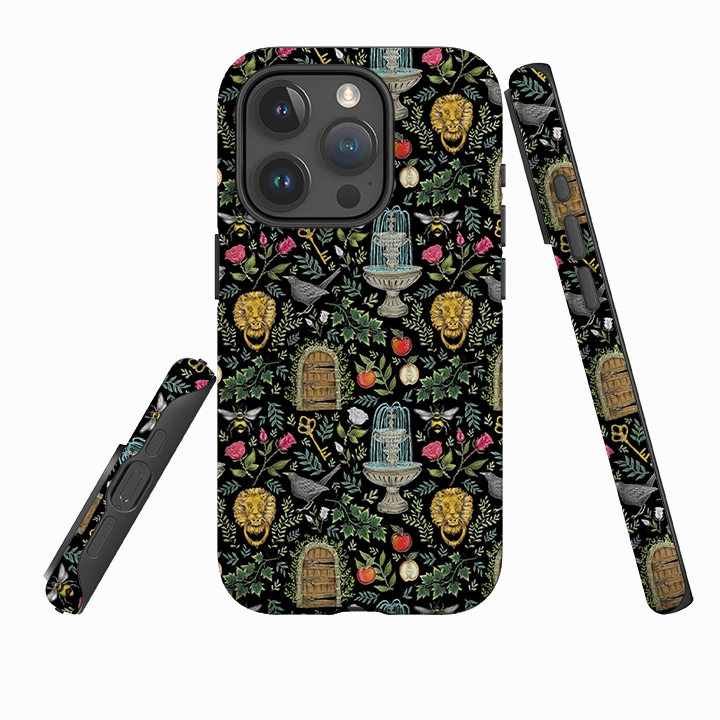 Smooth Finish Touch iPhone Tough Case - Secret Garden By Catherine Rowe