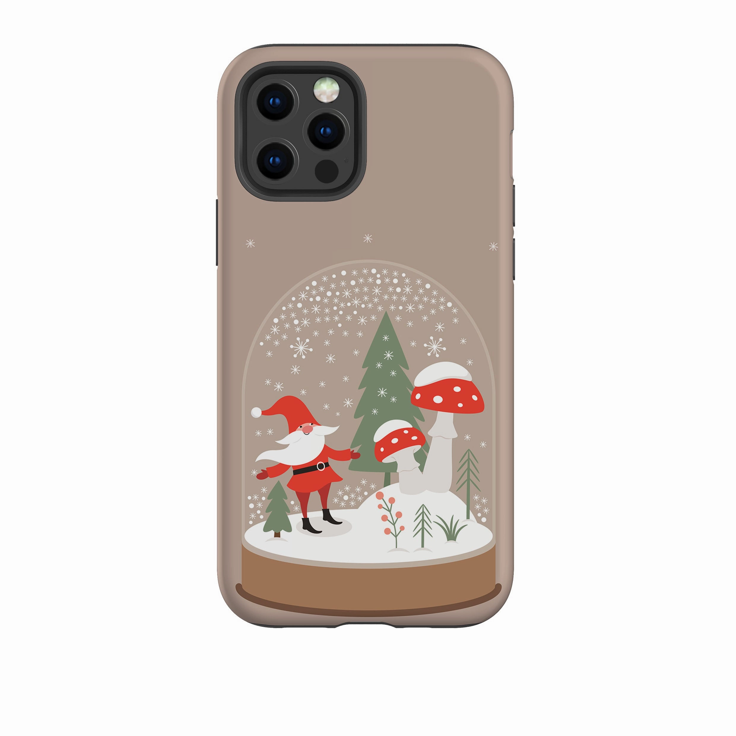 iPhone Tough Case - Snowball Xmas Anti Shock