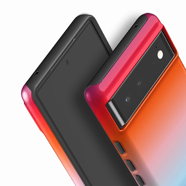 Compact Shape Matte Shield Layer Google Tough Case -  Aura Ocean By Kitty Joseph