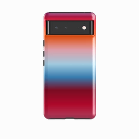 Lightweight Frame Minimal Edge Google Tough Case -  Aura Ocean By Kitty Joseph