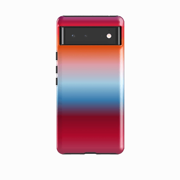 Lightweight Frame Minimal Edge Google Tough Case -  Aura Ocean By Kitty Joseph