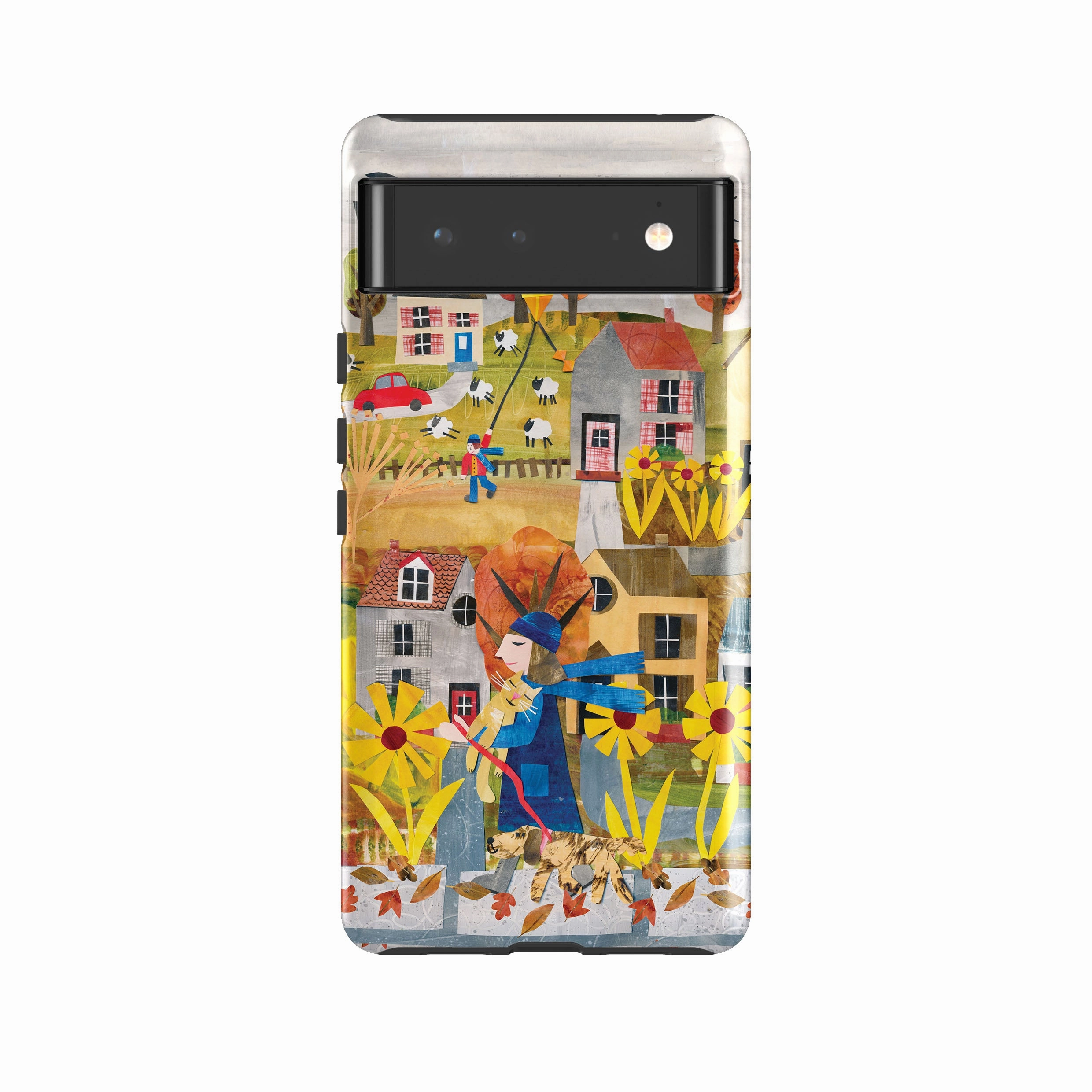 Frosted surface Google Tough Case -  Autumn Walk By Tracey English