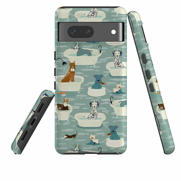 Google Tough Case -  Bath Time By Katherine Quinn Flexible Protection Modern Grip