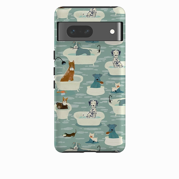 High strength Google Tough Case -  Bath Time By Katherine Quinn