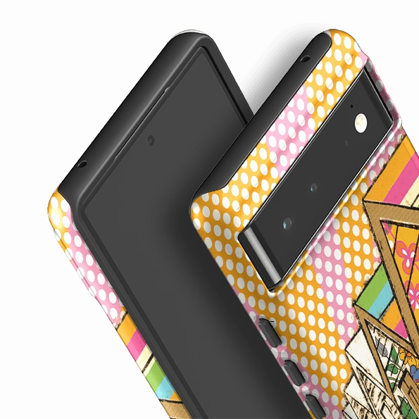 Google Tough Case -  Beach Huts By Amelia Bowman Fashion Design