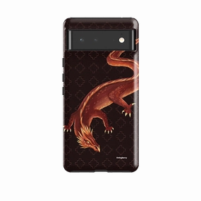 Google Tough Case -  Beowulf Dragon By Anna Stead Lightweight accessory