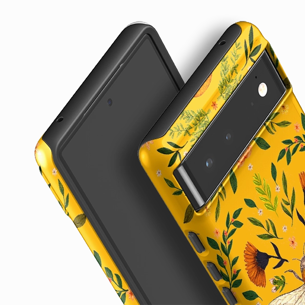 Google Tough Case -  Botanical Bee Honey By Jade Mosinski Flexible Pattern Texture Modern Build