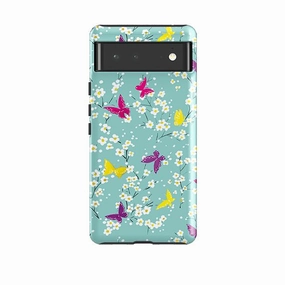 Google Tough Case -  Butterfly Blossoms By Sarah Campbell Matte Texture