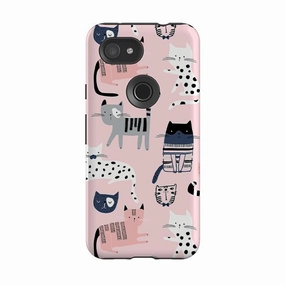 Google Tough Case -  Cat-titude Minimal Style Lightweight Shell