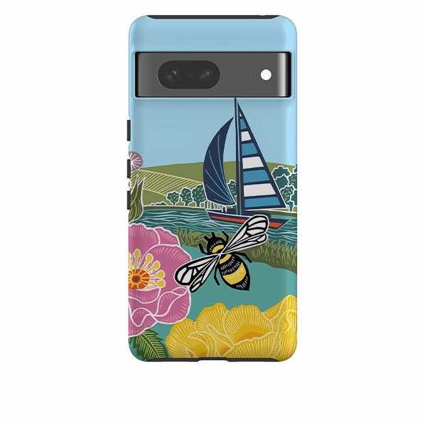 Full Coverage Google Tough  Case - Coastal Garden II By Kate Heiss