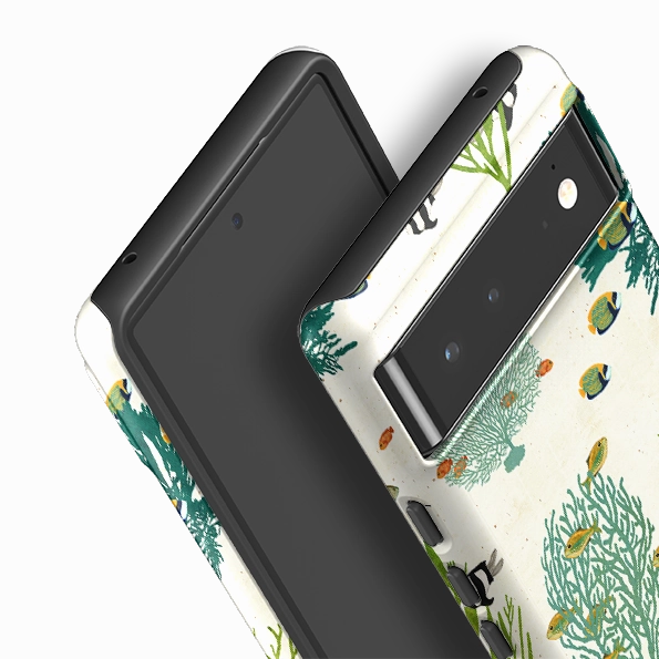 Google Tough Case -  Coral Home By Katherine Quinn Hybrid Build Texture Smooth Pattern