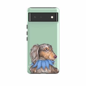 custom design Pocket Size Google Tough Case -  Dachshund By Catherine Rowe