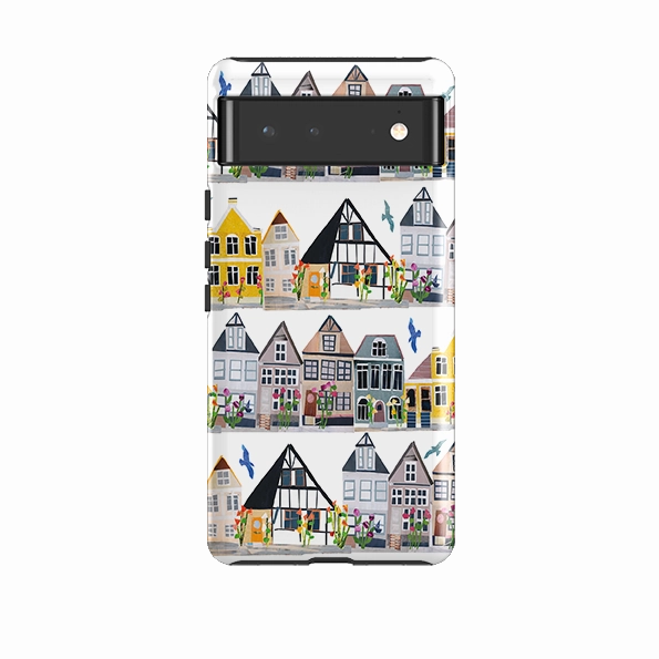 Edge Shield Google Tough Case -  Danish Houses By Tracey English