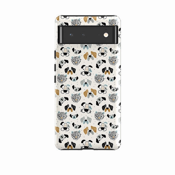 Premium Craft Google Tough Case -  Dog Pattern Large