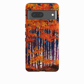 Matte Texture Design Google Tough Case -  Falls In The Air By Linda Calvert Jacobson