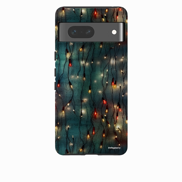 Smooth Lining Everyday Use Google Tough Case -  Festive Lights
