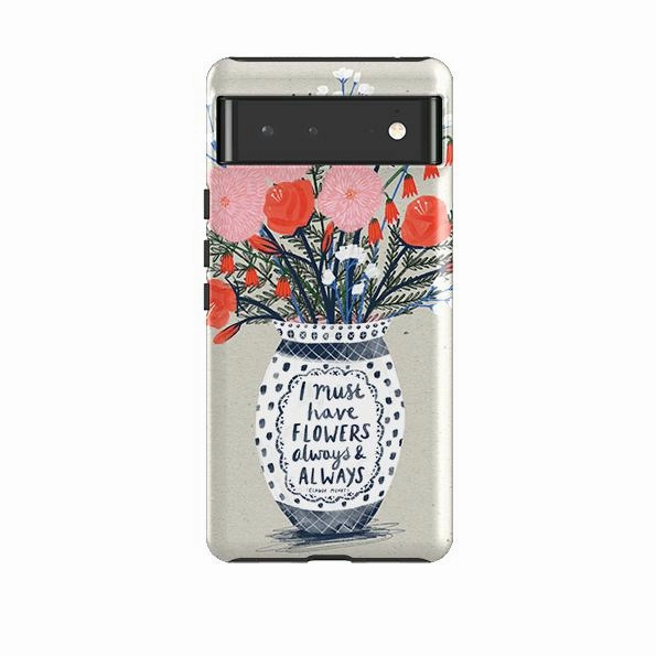 Water shield Urban Texture Google Tough Case -  Flowers Always By Lee Foster Wilson