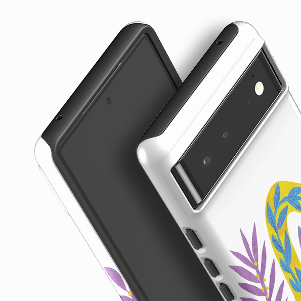 Google Tough Case -  Folk Giraffes By Tracey English Protective Edge