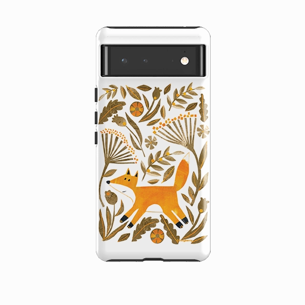 Modern Design Hybrid Finish Google Tough Case -  Foxie By Tracey English