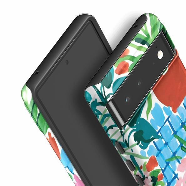 Google Tough Case -  Glasshouse Gardener By Sarah Campbell Scratchproof Surface