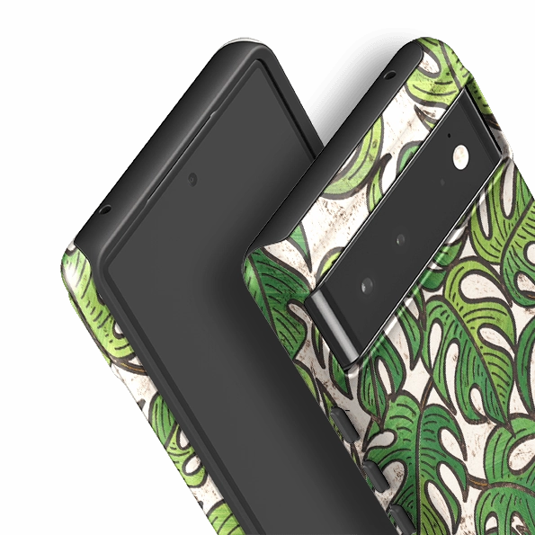 Google Tough Case -  Green Floral 1 By Amelia Bowman Protective Gear