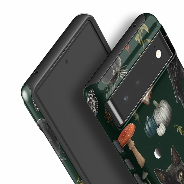 Google Tough Case -  Halloween Pattern I By Anna Stead Soft Silicone