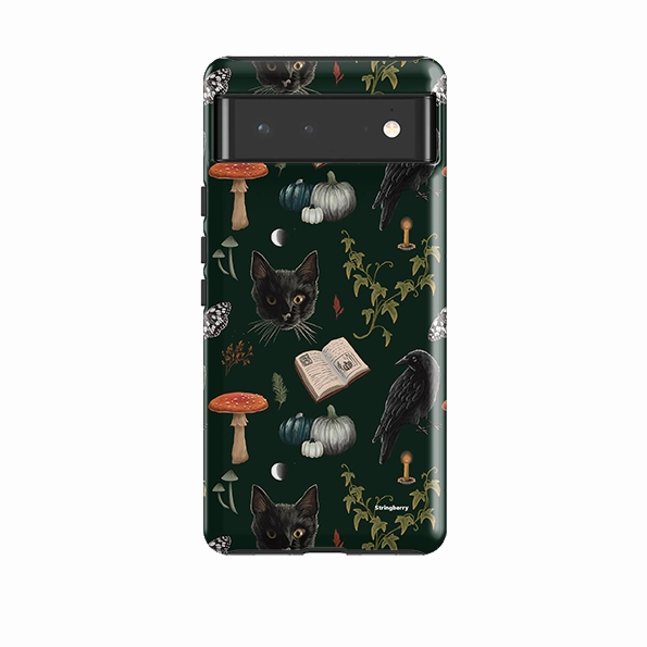 Smooth Fit Google Tough Case -  Halloween Pattern I By Anna Stead