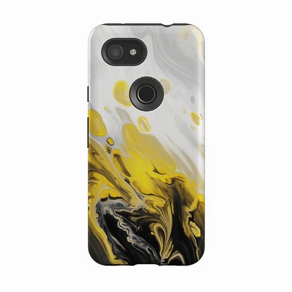 Comfort Design Layer Raised Edges Google Tough Case -  Lemon Drop
