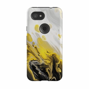 Comfort Design Layer Raised Edges Google Tough Case -  Lemon Drop
