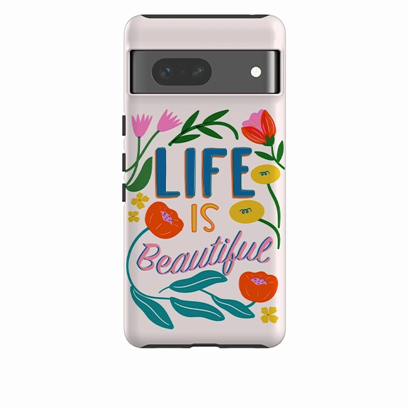 Google Tough Case - Life Is Beautiful Fashion Texture Scratch Barrier