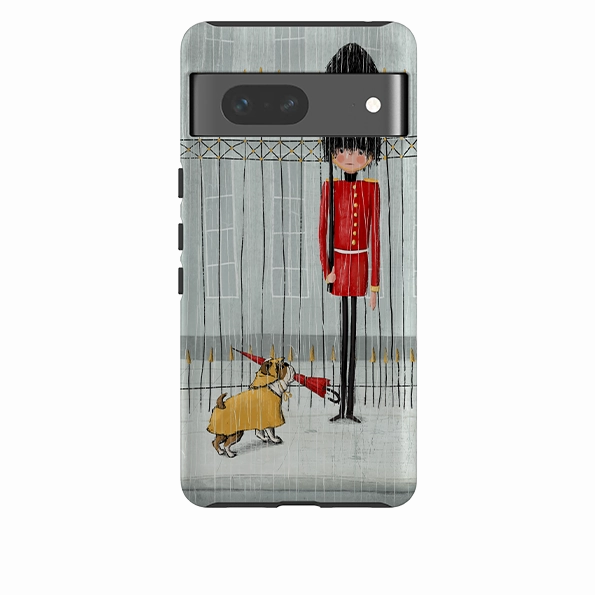 Google Tough Case -  London In Rain By Maja Lindberg Unisex Design Rugged Grip