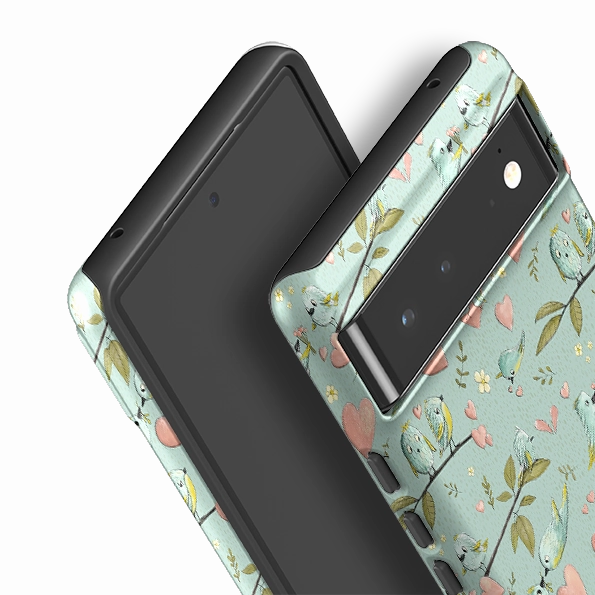 Urban Design Durable Build Texture Google Tough Case -  Love Is In The Air Pattern By Maja Lindberg