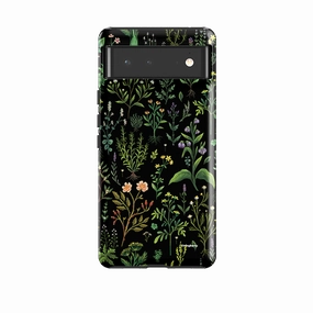 Google Tough Case -  Medieval Herbal By Anna Stead Clear Surface Rugged Look
