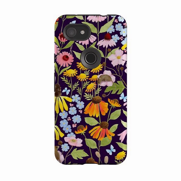 Google Tough Case -  Mice And Wildflowers By Bex Parkin Lightweight Protection