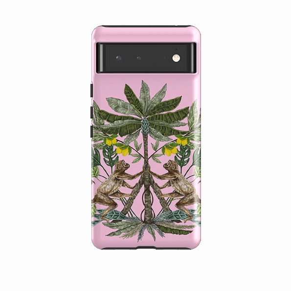 Modern Pattern Layer Durable Quality Google Tough Case -  Monkey By Jade Mosinski