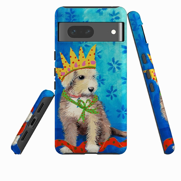 Google Tough Case - Morris Puppy By Sarah Campbell Sleek Guard High gloss