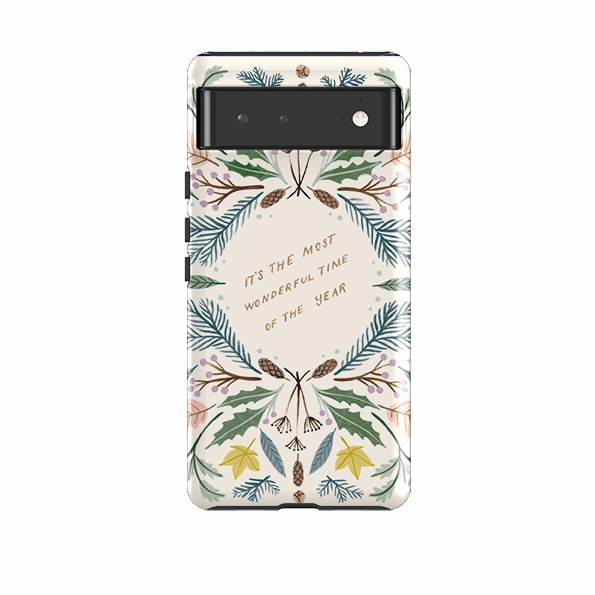 Textured Detail Minimal Cover Google Tough Case -  Most Wonderful Time By Meghann Rader