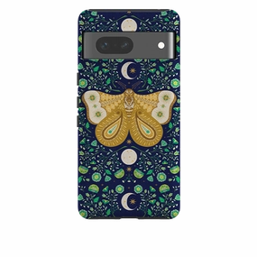Daily Grip Clear View Google Tough Case -  Moth By Jenny Zemanek