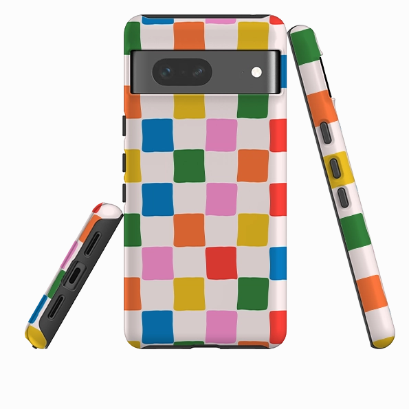Hybrid Texture Google Tough Case - Multi Tiles