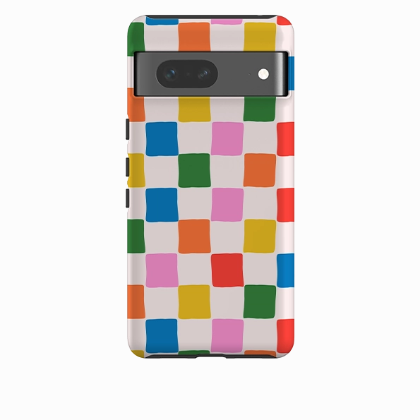 Google Tough Case - Multi Tiles Unique Pattern Comfort grip design
