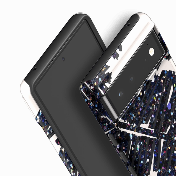 Google Tough Case -  Night Palm By Kitty Joseph Clear View Stylish Surface Design