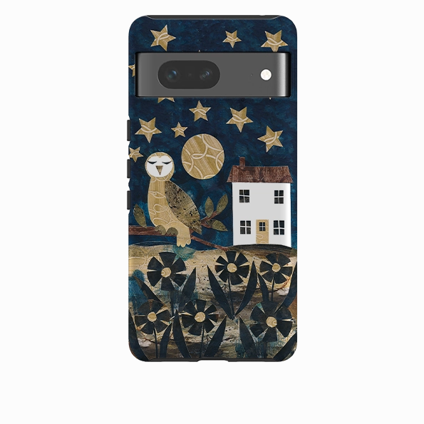 Google Tough Case - Night Watch Owl By Tracey English Protective Pattern Smooth Coating