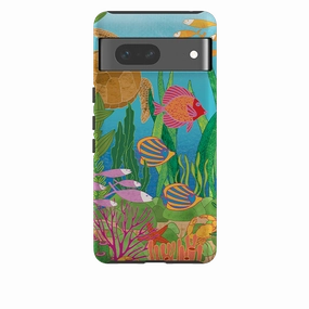 Google Tough Case - Ocean By Natalie Pedetti Prack Protective Frame Tough Grip