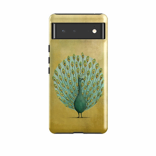 Smooth Layer Google Tough Case -  Peacock By Maja Lindberg