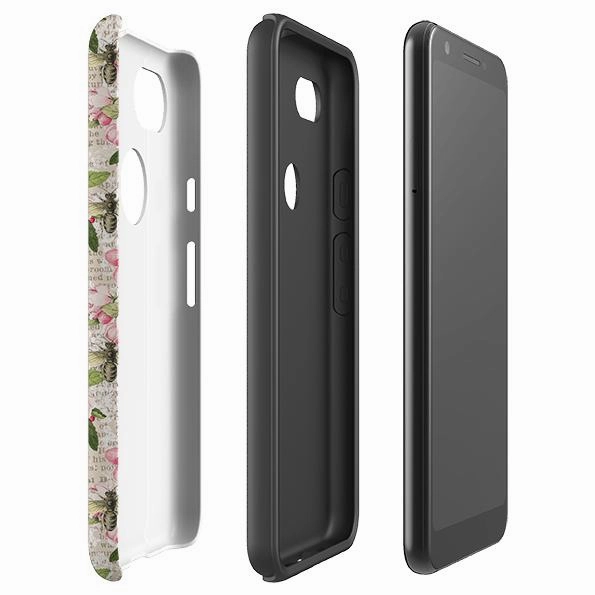 Office use Compact Fit Google Tough Case -  Pink Summer