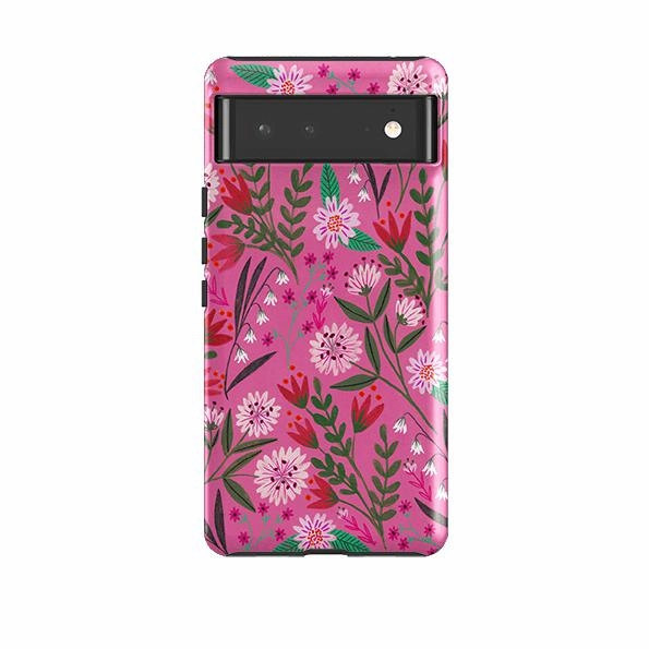 Polished Edge Lightweight Build Quality Google Tough Case -  Pink Sunset By Lee Foster Wilson
