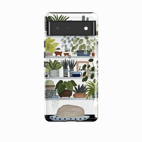 Google Tough Case -  Plant Shelves By Bex Parkin Travel Accessory Durable Texture Finish