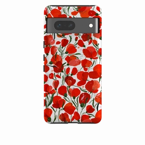 Classic Style Google Tough Case -  Poppies Pattern By Madalina Andronic