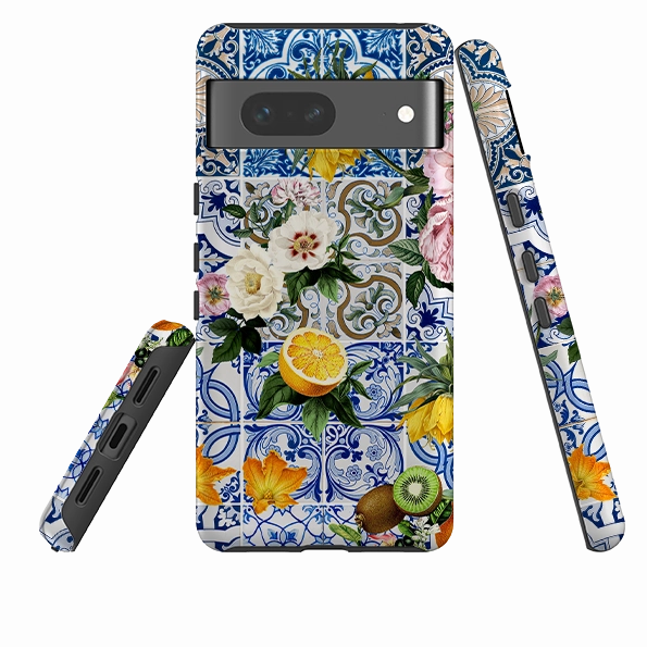 3D Effect Google Tough Case - Positano Pattern