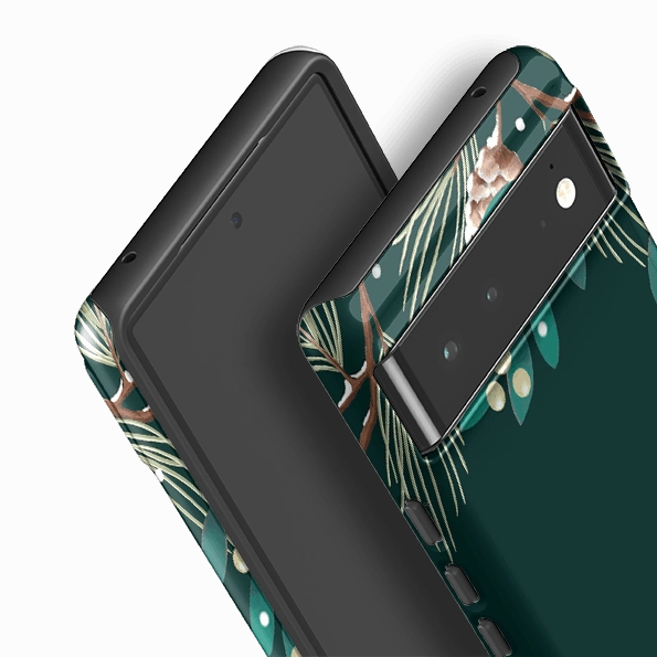 Google Tough Case -  Robin Pine Cones By Bex Parkin Premium Touch
